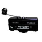 Chave de Fim de Curso TM1303 1NA+1NF com Roldana Metaltex