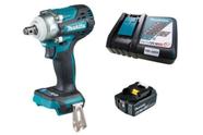 Chave De Impacto 1/2” 18V DTW300 Bateria 4Ah Makita Completa