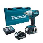 Chave de Impacto 1/2" 2 Baterias 18V Bivolt com Carregador e Maleta DTW251RFE MAKITA