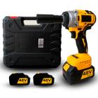 Chave de Impacto e Furadeira 48v Bivolt Profissional com Mandril