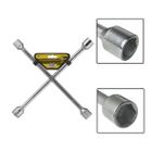 Chave De Roda Tipo Cruz 17x19x21x23mm Com 4 Bocas