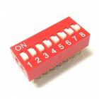 Chave dip switch 8 vias 180