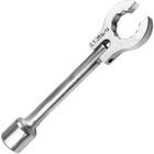 Chave estriada de 22 mm com encaixe de 1/2 , articulada, para soltar sondas lâmbda raven 101009