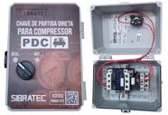 Chave partida compressor pdc16t220 - 5vc ou 6cv trif 220vca - SIBRATEC