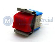 Chave Tecla RLS-202-E5 ON-ON DPDT 6P - Jietong