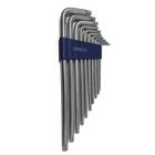 Chave Torx Torque Jogo Completo Longa Aço T09 A T50