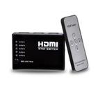 Chaveador Switch Hdmi 5x1 - V.1.4 Com Controle Remoto