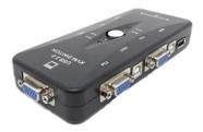 Chaveador Switch Kvm Vga 4 Pc Em 1