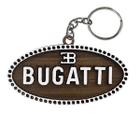 Chaveiro 3d Marca Bugatti com Argola 6cm Mdf Madeira Decorada