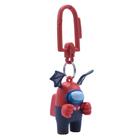 Chaveiro Among Us Red Wings Backpack Hangers Series 2 Just Toys - 787790986966
