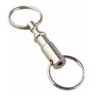 Chaveiro bipartido Niquelado Com 2 Argolas Swiss made Victorinox 4.1835