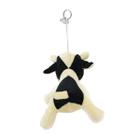 Chaveiro Com Ventosa Vaca Vaquinha De Pelúcia Carro - 21cm