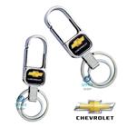 Chaveiro De Metal Chevrolet Gm Mosquetão Gatilho Carro Corsa Celta Onix Prisma Cobalt Cruze