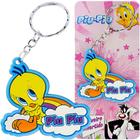 Chaveiro Divertido Piu Piu Looney Tunes Nuvem e Arco-Íris