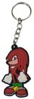 Chaveiro Emborrachado Sonic The Hedgehog Knuckles Presente Geek - CH-SXF-KNUCKLES - Geek.Keychain