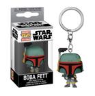 Chaveiro Funko Pop Boba Fett Star Wars - Geek