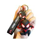 Chaveiro Kawaii Homem-Aranha - Figura de Ação para Mochila ou Bolsa Infantil