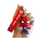 Chaveiro Kawaii Homem-Aranha - Figura de Ação para Mochila ou Bolsa Infantil