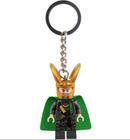 Chaveiro LEGO Marvel Loki com Minifigura Posável (6+)