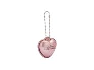 Chaveiro Melissa Heart Chrome Keyring Rose