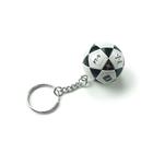 Chaveiro Mikasa Bola de Futevôlei Modelo FT-5 - Preto e Branco - Ideal para Fãs do Esporte!