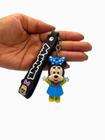 Chaveiro Minnie 3D Disney Emborrachado Pingente Variado 8cm - OMFkids