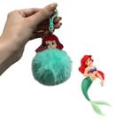 Chaveiro Pompom Princesa Disney Ariel A Pequena Sereia Toyng