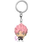 Chaveiro Pop! Dragão Ball Super- Super Saiyan Rosé Goku Black Segurando Uma Foice - FUNKO