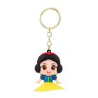 Chaveiro Princesa Branca De Neve Silicone 6cm - Disney