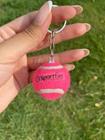 Chaveiro Sportfan Bolinha de Beach Tennis Pink