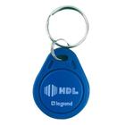 Chaveiro Tag RFID HDL 125Khz Azul 5 Unidades.