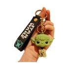 Chaveiros Star Wars Disney - Darth Vader, Stormtrooper, Yoda e Baby Yoda