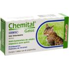 Chemital Chemitec Vermífugo para Gatos - 4 Comprimidos