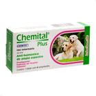 Chemital Plus Cães 4 Comprimidos Chemitec