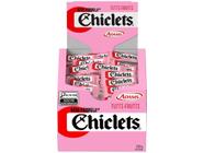 Chiclete Adams Chiclets Tutti-Frutti - Display com 100 unidades de 2,8g