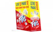 Chiclete Flics Morango 221G Leve13 Pague12 Un - Arcor