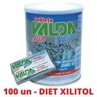 Chiclete Tablete Goma de Mascar Valda DIET - Pote com 100 un