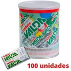 Chiclete Tablete Goma de Mascar Valda - Pote com 100 un