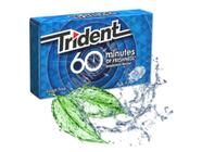 Chiclete Trident 60 Minutes Peppermint Importado 20g