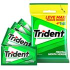 Chiclete Trident Menta Bag Com 4 Unidades