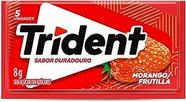 Chiclete Trident Morango