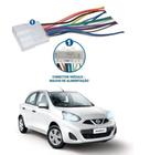 Chicote Som Conector Dvd Cd Multimidia Nissan March - Automotivo