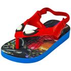 Chinelo Baby Homem Aranha - Azul Marinho e Vermelho