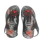 Chinelo Bebê Infantil c/Elástico Spider Aranha Menino PVC Confortável