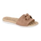 Chinelo Beira Rio Slide Conforto Laço Feminino