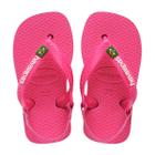 Chinelo Brasil Logo Unissex Infantil Havaianas Baby