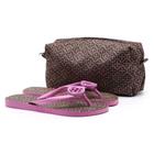 Chinelo Capodarte Monograma Incluso Bolsa Necessaire