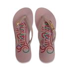 Chinelo Coca Cola Cold Sunshine Feminino Rosa Claro Rosa Claro