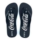 Chinelo Coca-Cola De Dedo Casual Masculino Preto