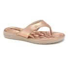 Chinelo comfortflex 2480404 0001 rose feminino